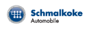Logo von Schmalkoke Automobile mit blauem Symbol eines Schaltgetriebes und Schriftzug.
