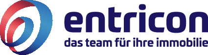 Das Entricon-Logo, mit dem Unternehmensnamen in modernem, klaren Schriftzug.